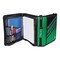 Case It Z-System 2-in-1 Zipper Binder, 3 Rings (x2), 1.5" Capacity (x2), 11 x 8.5, Black/Gray Accents Z-176 BLK - alternate 3
